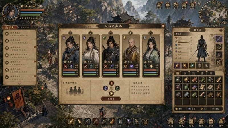 金庸群侠传5爱与死仙狐MOD六周年 天命线 专题图 7